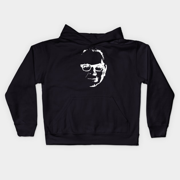 David Chipperfield - Illustration face Kids Hoodie by SLGA Designs